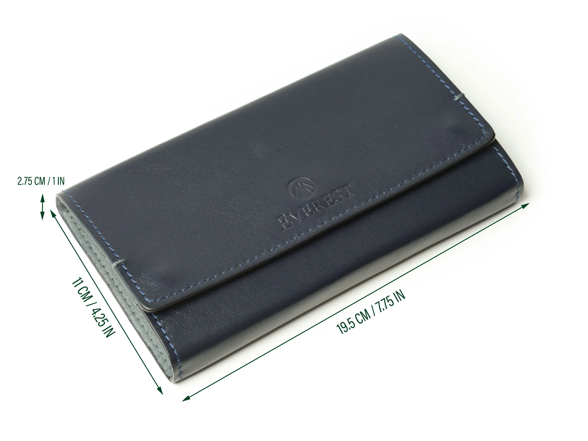 3-Slot Watch Wallet Blue - Image 3