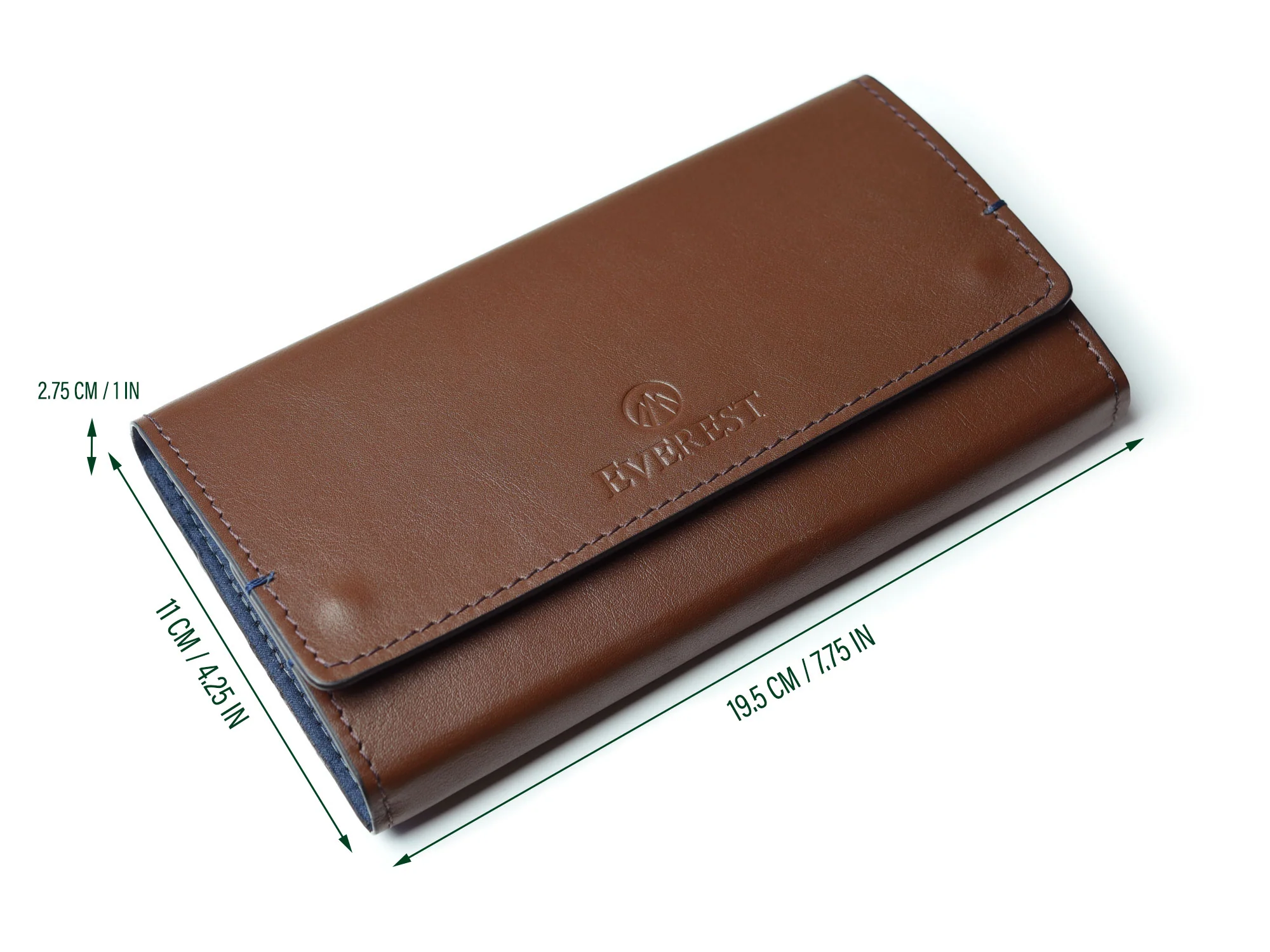 3 Slot Watch Wallet Brown - Image 3