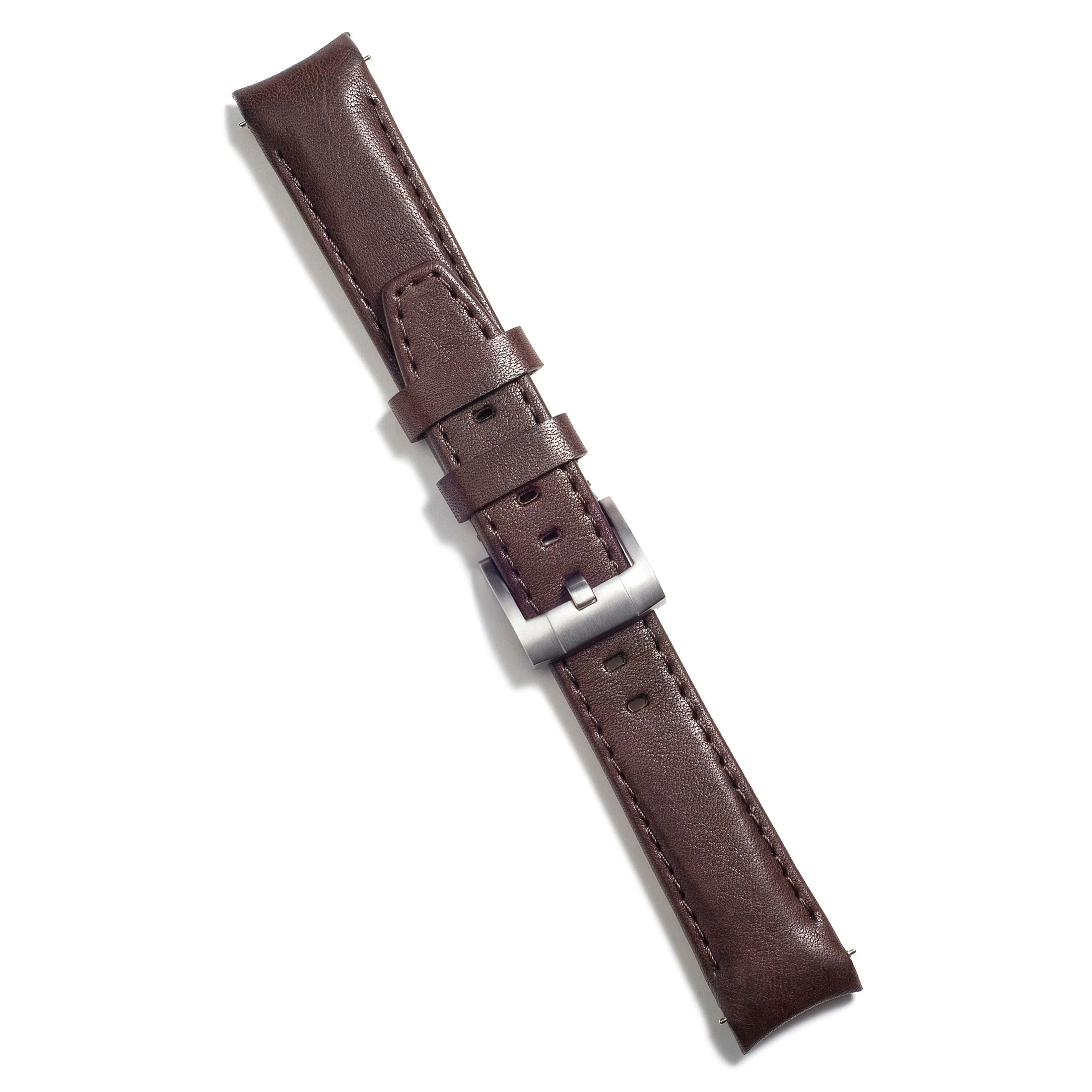 Curved End Leather Strap for Rolex Explorer II with Tang Buckle - Image 15