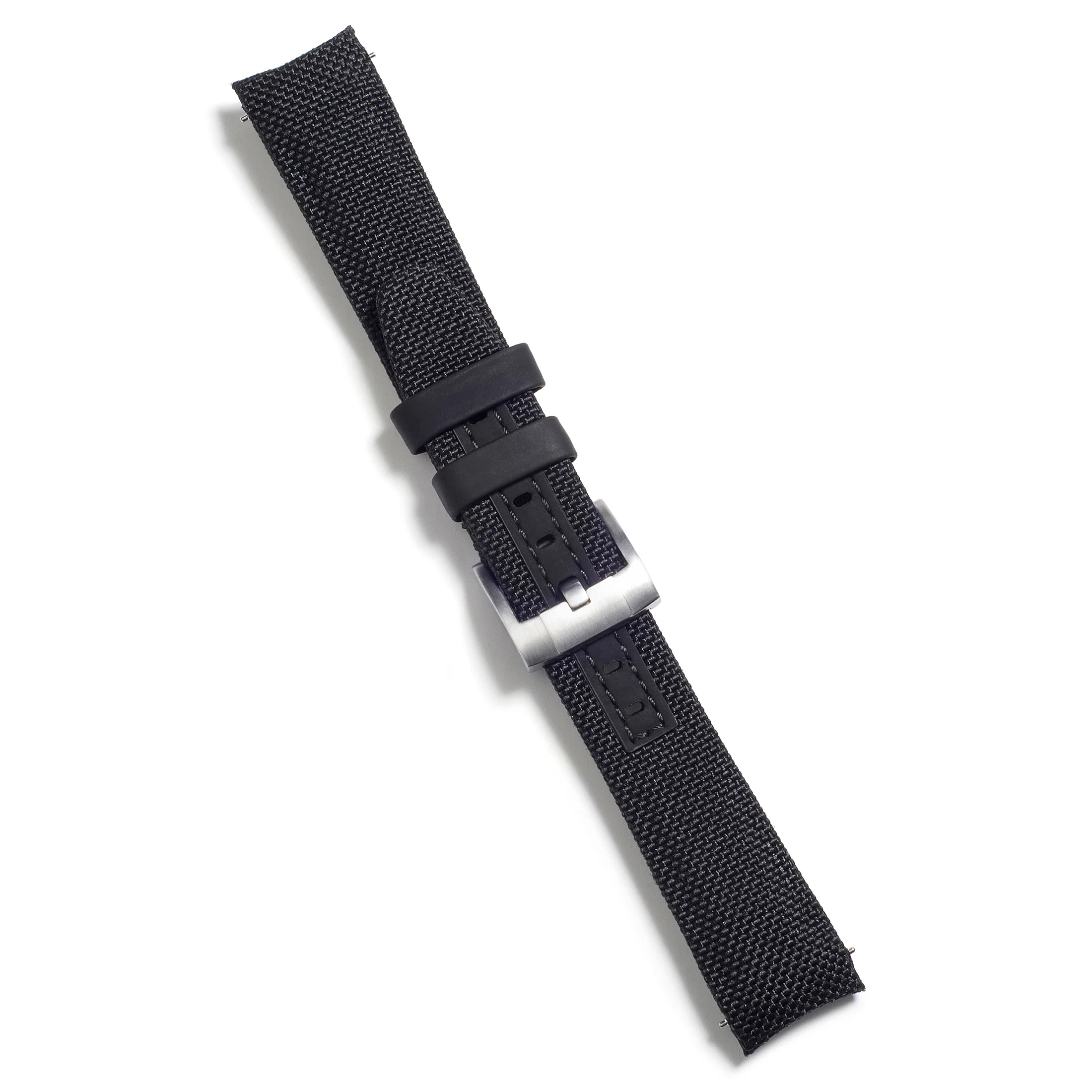 Curved End Nylon Strap for Rolex GMT Master I & II with Tang Buckle - Image 5