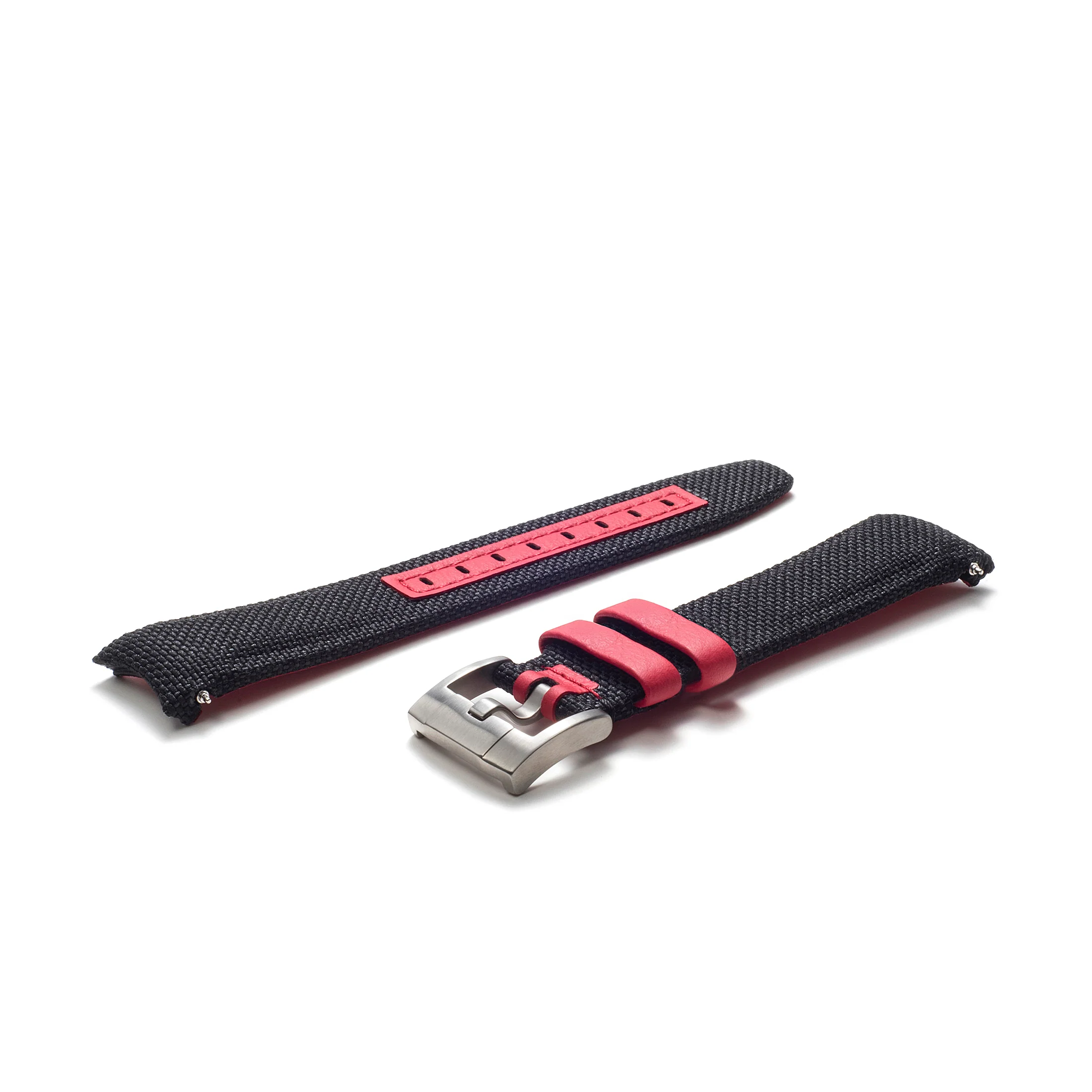 Curved End Nylon Strap for Rolex GMT Master I & II with Tang Buckle - Image 7