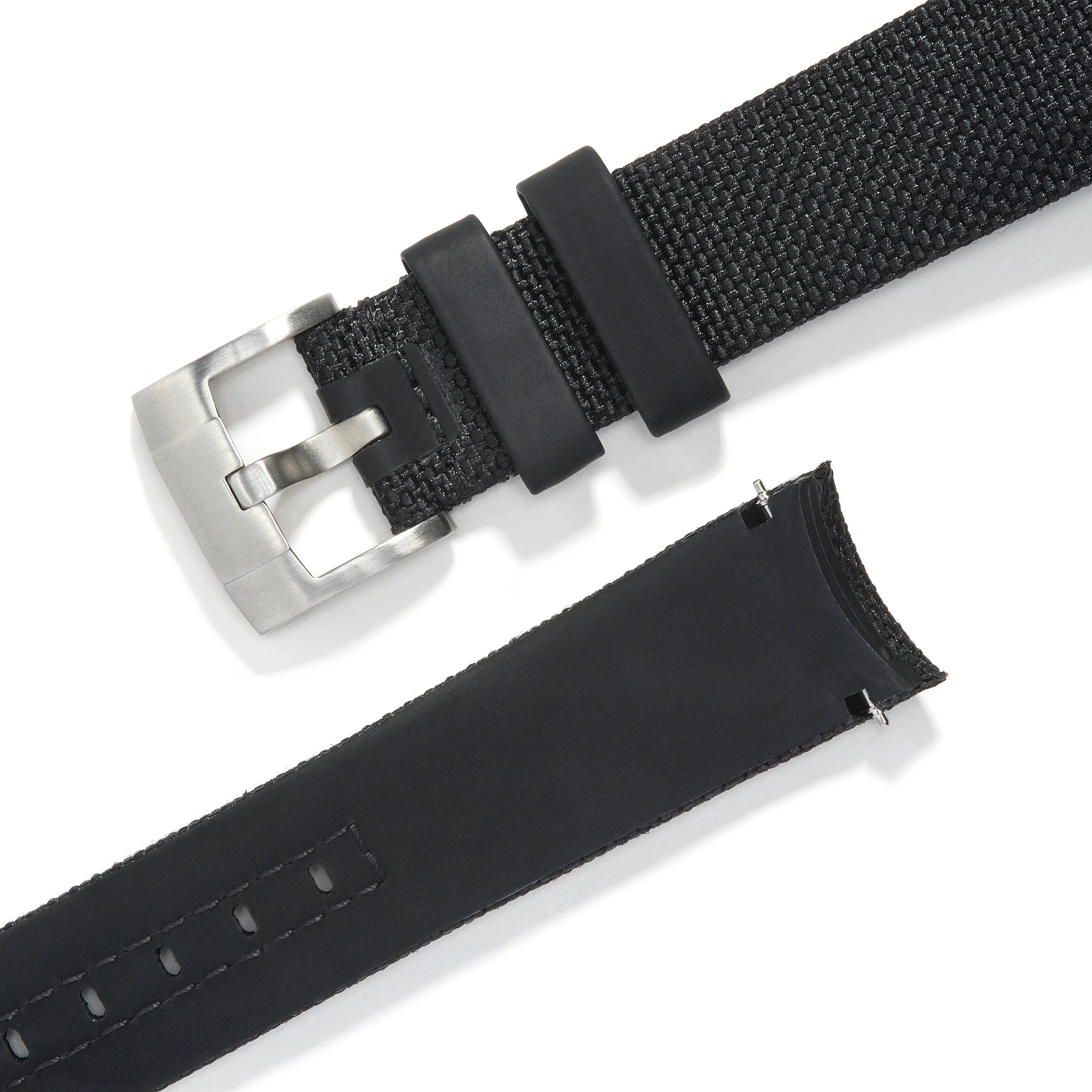 Curved End Nylon Strap for Rolex Sea-Dweller with Tang Buckle - Image 3