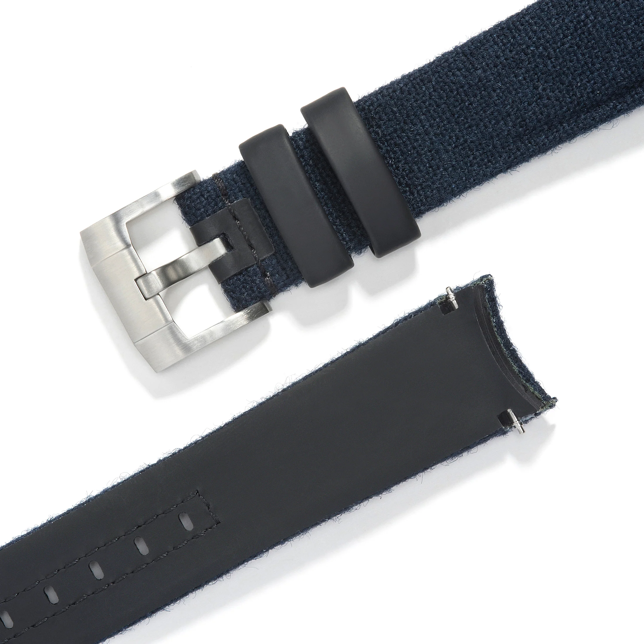 Curved End Nylon Strap for Rolex Yacht-Master with Tang Buckle - Image 12