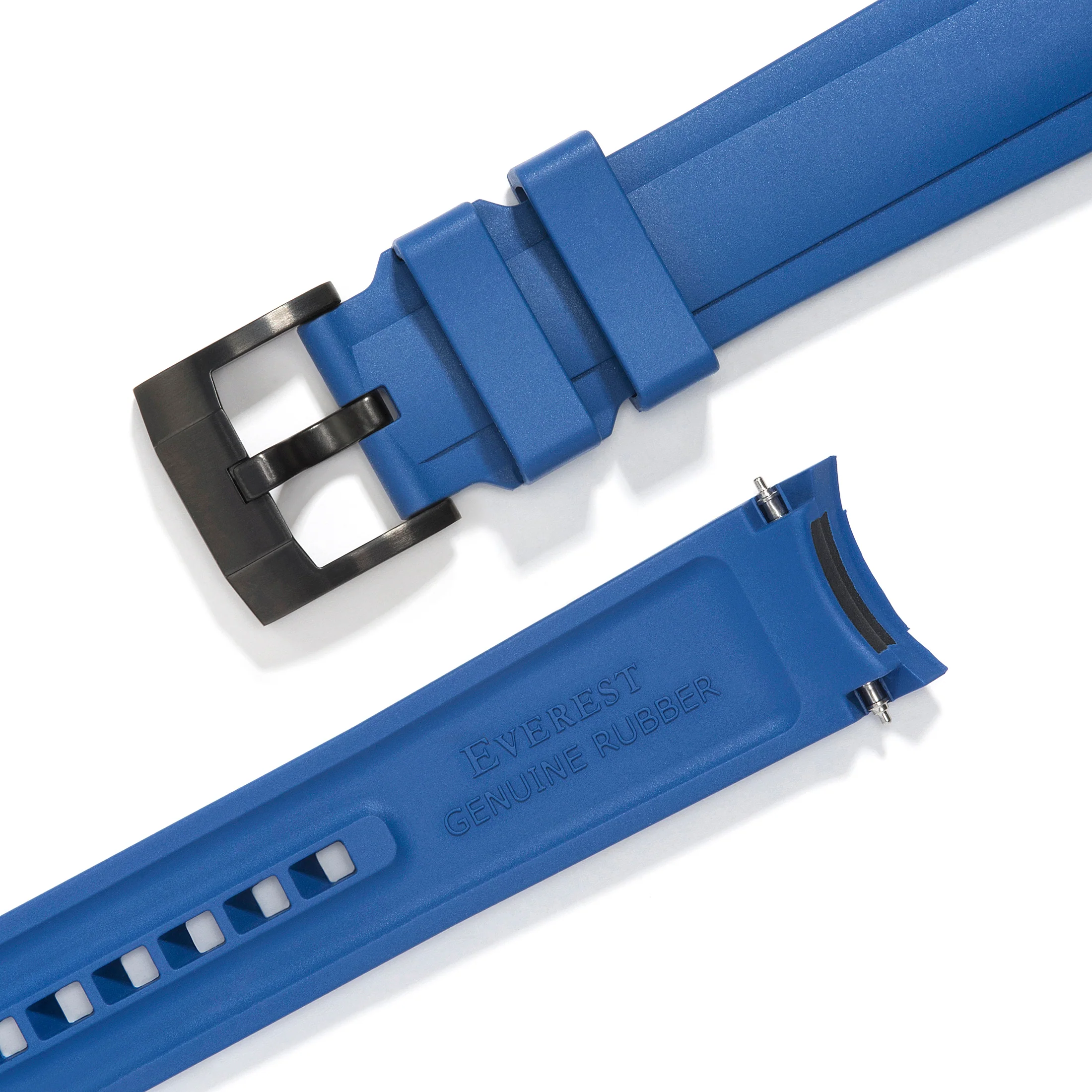 Curved End Rubber Strap for Rolex Explorer II 42mm with Tang Buckle (Produced between 2011-2020) - Image 25