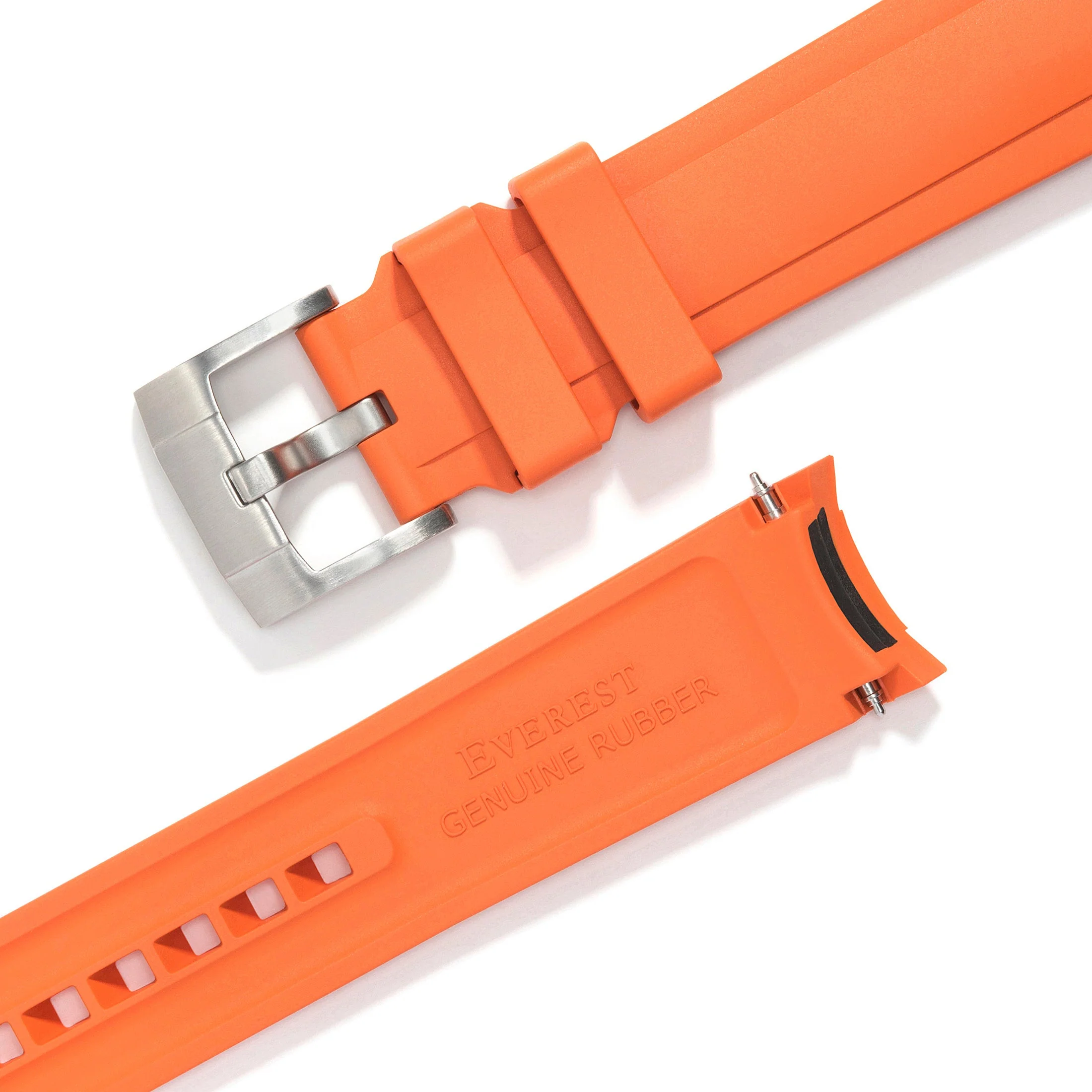 Curved End Rubber Strap for Rolex Sea-Dweller with Tang Buckle - Image 59