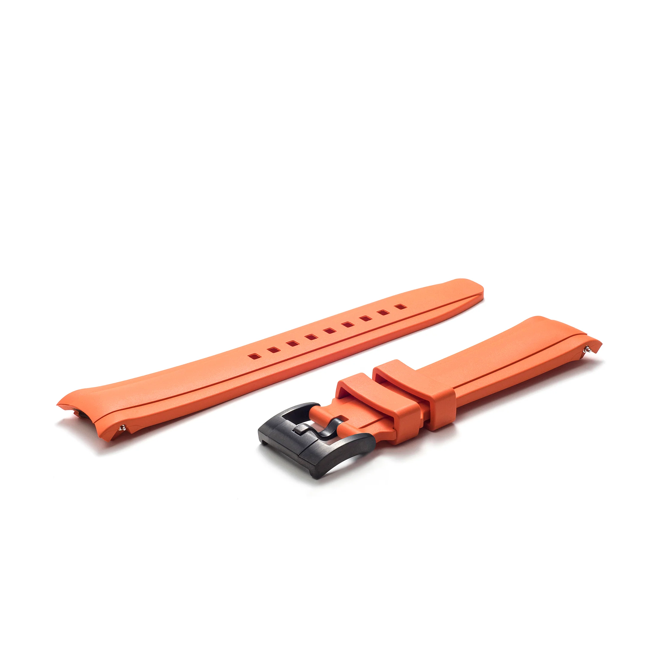 Curved End Rubber Strap for Rolex Deepsea with Tang Buckle - Image 16