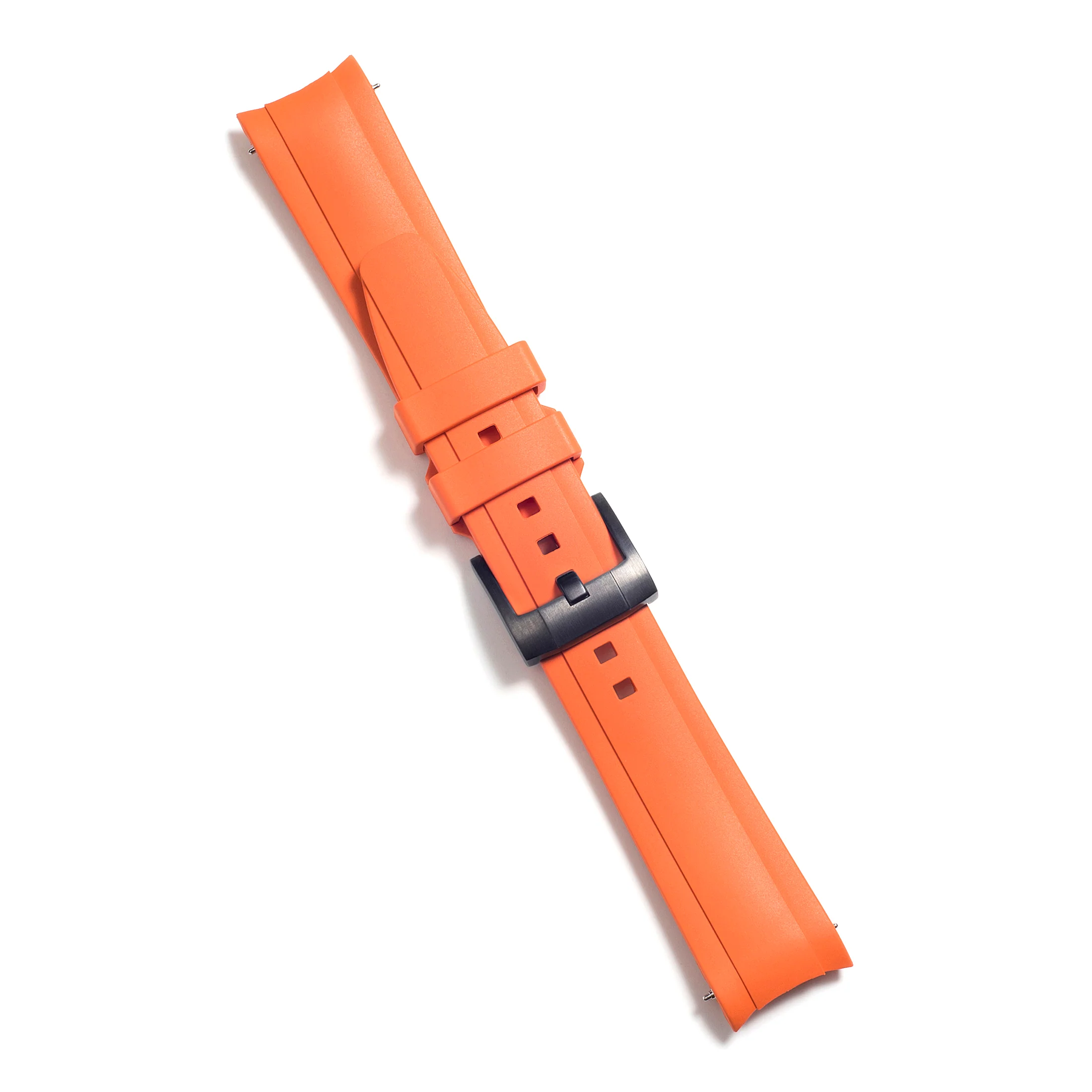 Curved End Rubber Strap for Rolex Deepsea with Tang Buckle - Image 18
