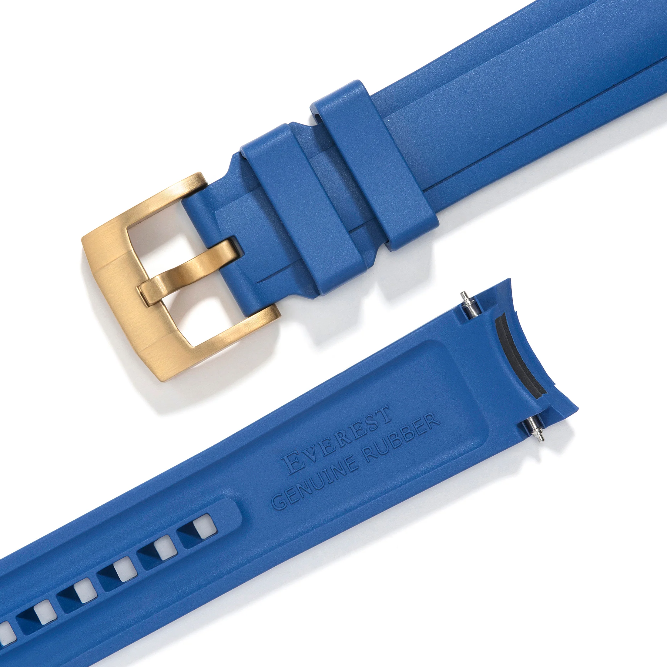 Curved End Rubber Strap for Rolex Submariner 41mm with Tang Buckle (2020 Release) - Image 26