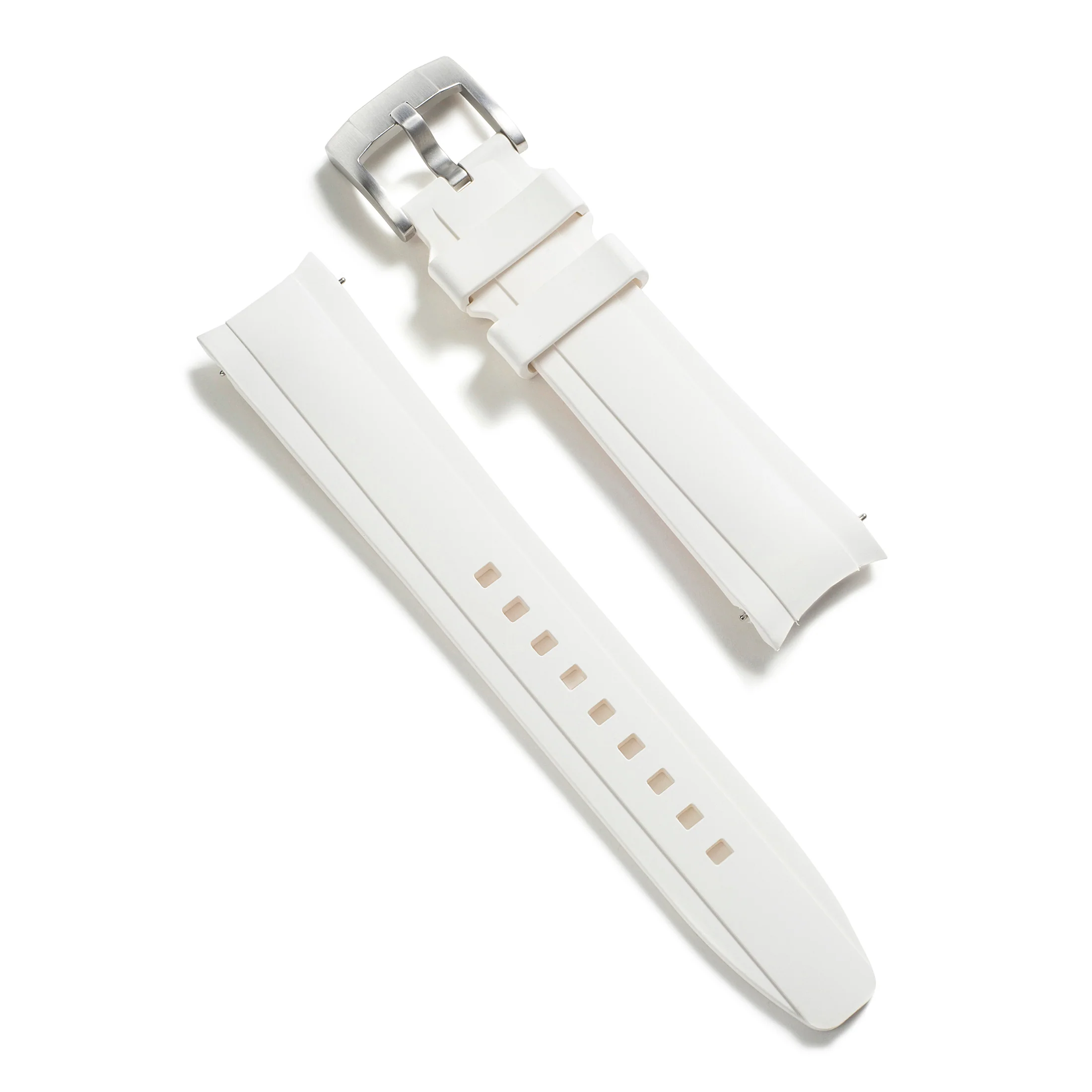 Curved End Rubber Strap for Rolex Submariner No-Date with Tang Buckle - Image 74