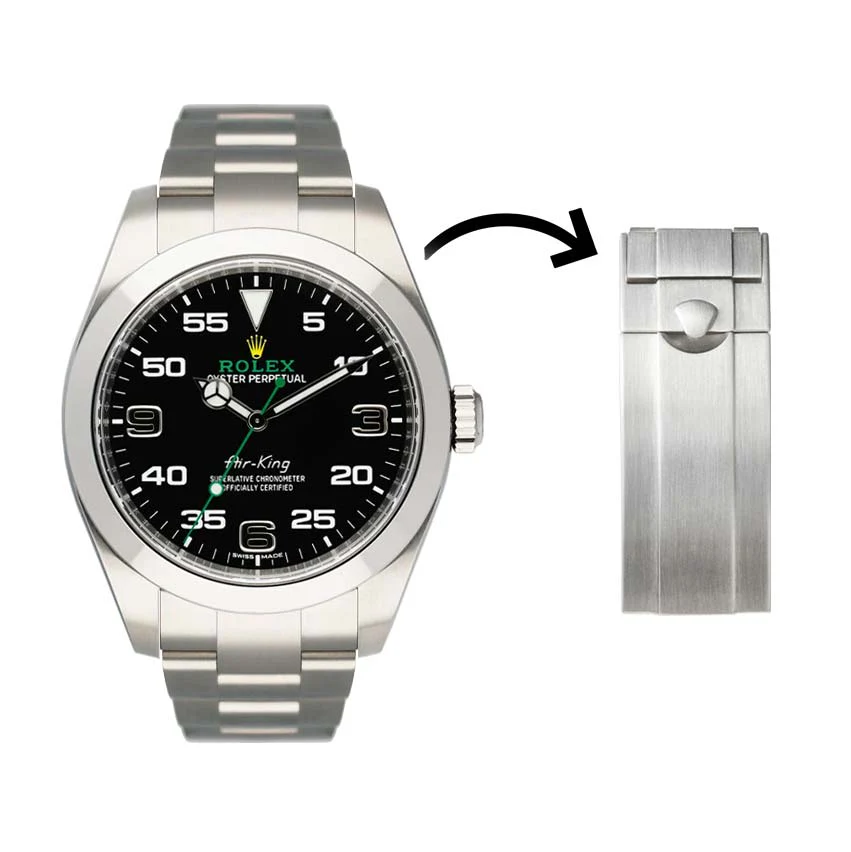 Everest Deployant Buckle for Rolex Oyster Bracelet – Air-King 116900