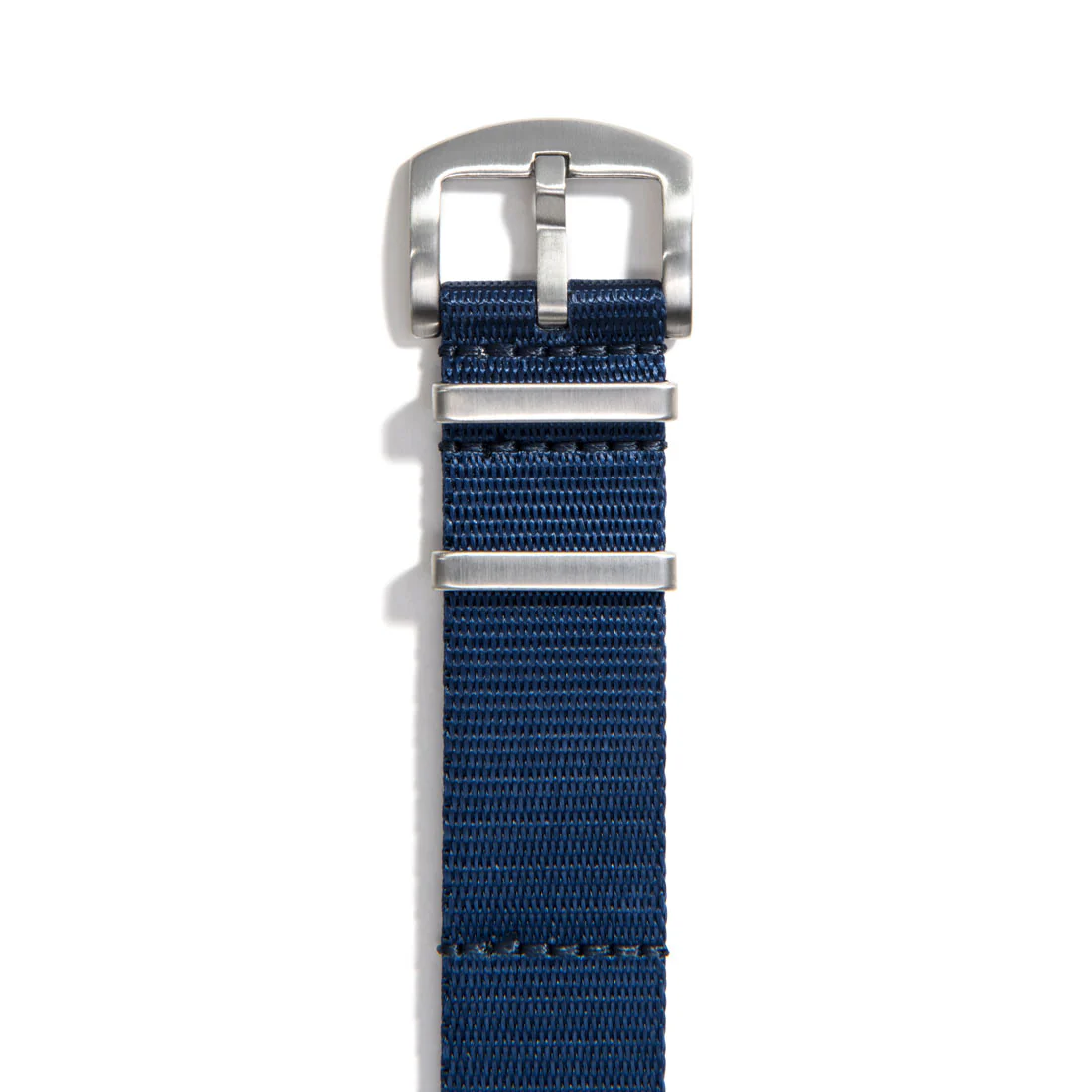Everest Navy Blue Nylon Watch Band - Image 3