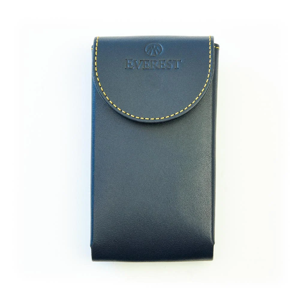 Luxury Calf Leather Watch Storage & Travel Pouch with Microfiber Interior - Image 4