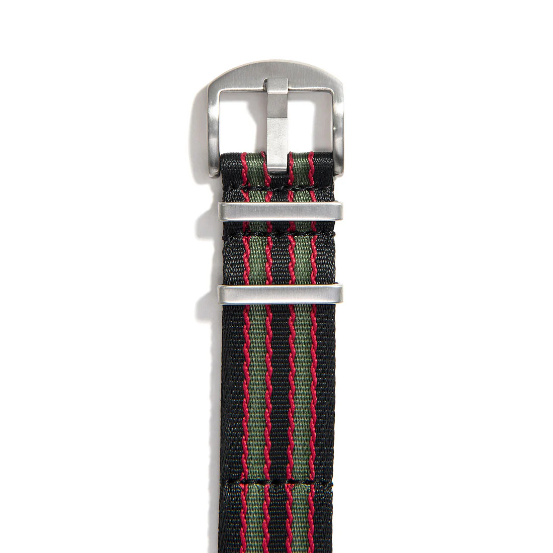 Everest Vintage Bond Black Nylon Watch Band - Image 3