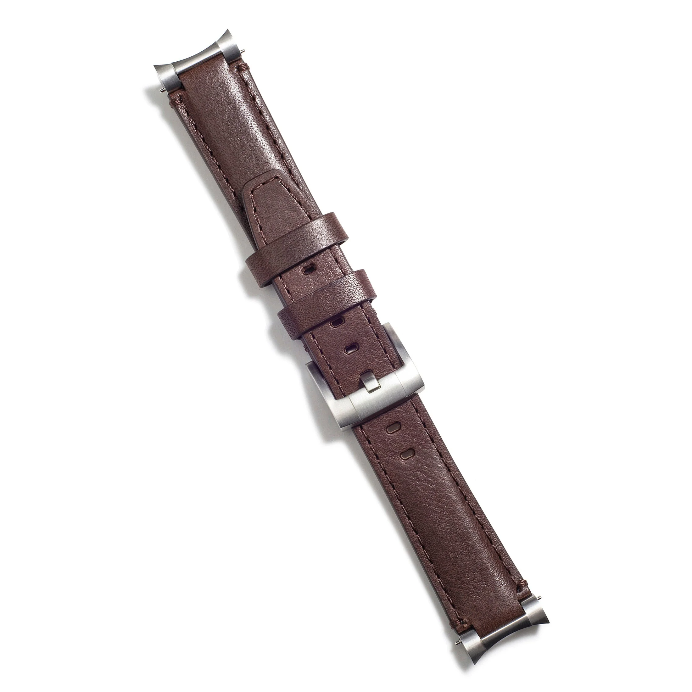 Steel End Link Leather Strap for Rolex Submariner Ceramic with Tang Buckle - Image 18