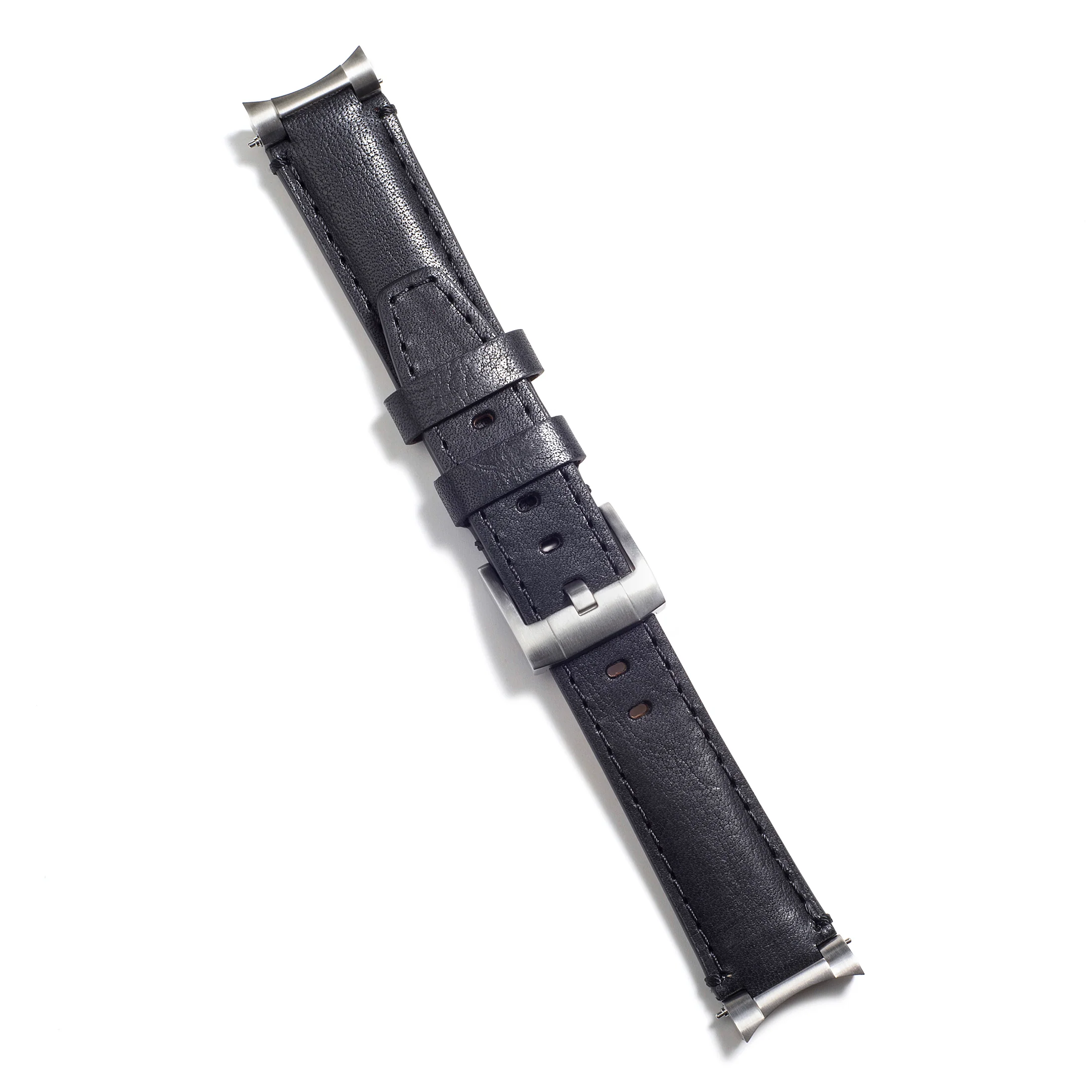 Steel End Link Leather Strap System for the Rolex Sub Ceramic No-Date - Image 5