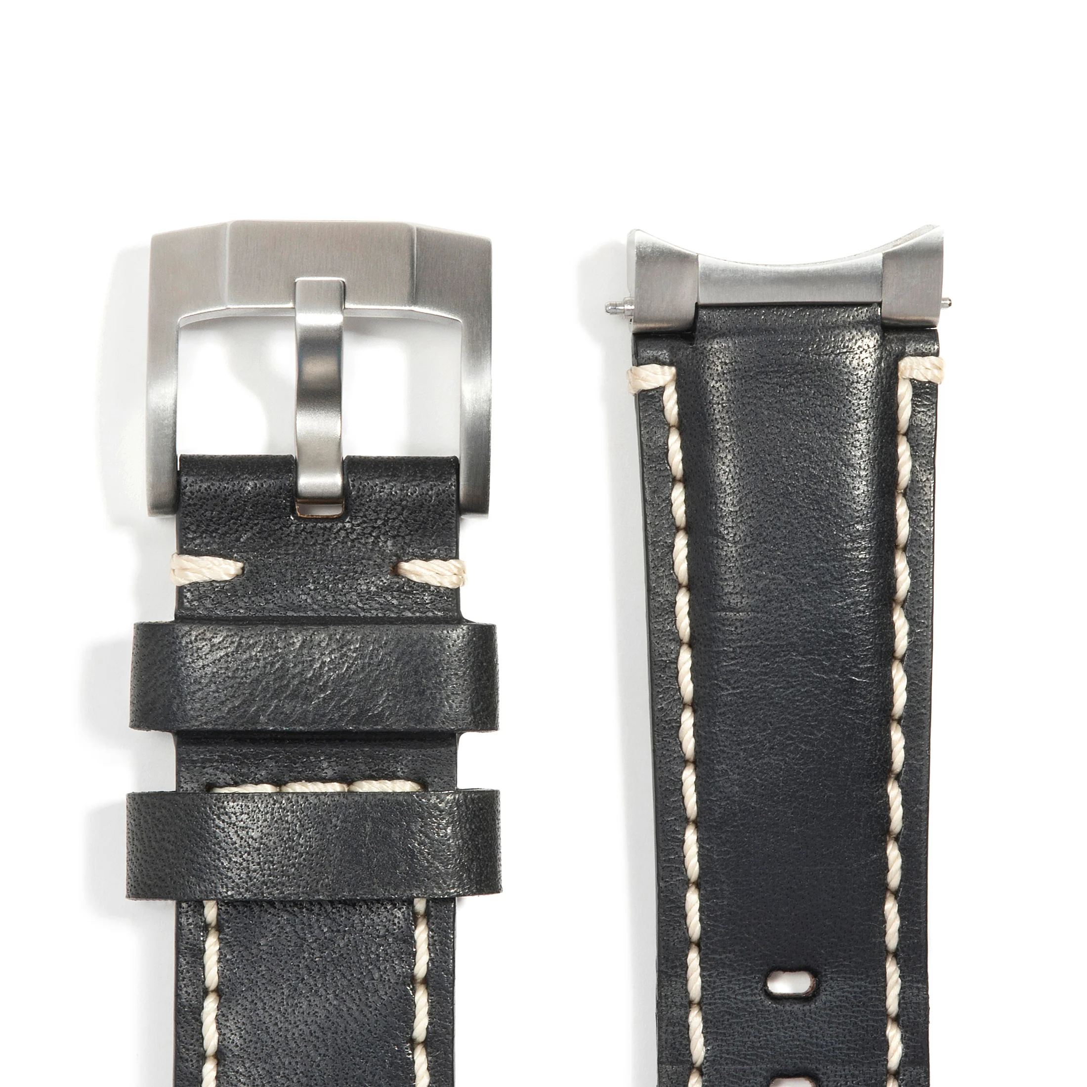 Steel End Link Leather Strap System for the Rolex Sub Ceramic No-Date - Image 9