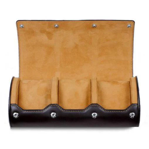 The Everest Watch Roll in Espresso Brown - Image 4