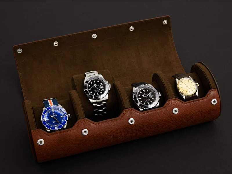 The Everest Watch Roll in Heritage Brown - Image 5